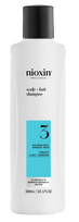 NIOXIN 3 - Šampūns krāsotiem matiem ar vieglu plānuma tendenci, 300 ml