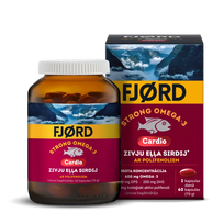FJORD Strong Cardio Omega-3, 60 kapsulas