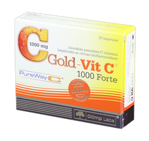 OLIMP LABS Gold-Vit C® 1000 Forte - 30 kapsulu iepakojums