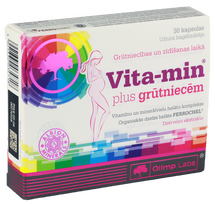 OLIMP LABS Vita-min Plus, 30 kapsulu iepakojums