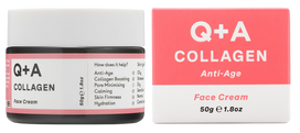 Q+A Kolagēna Anti-Age krēms sejau, 50 ml