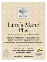 NEW NORDIC Lauvas krēpes Plus - 30 tabletes