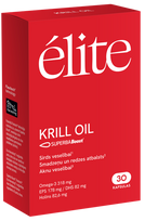 Krill Oil ELITE kapsulas — 30 gab.