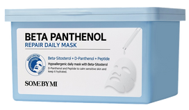 SOME BY MI D-Pantenols Beta Daily celulozes auduma sejas maska — 30 maskas paciņas