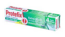Fiksācijas krēms Aloe Vera zobu protēzēm PROTEFIX, 47 g
