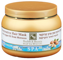 HEALTH&BEAUTY Dead Sea Minerals Argan Oil maska matiem, 250 ml
