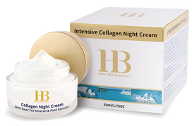 HEALTH&BEAUTY Dead Sea Minerals Intensive Collagen Night sejas krēms, 50 ml