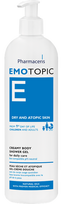 PHARMACERIS E Emotopic 400 ml dušas želeja