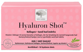 NEW NORDIC Kolagēns Hyaluron Shot 15 ml, 10 etiķetes
