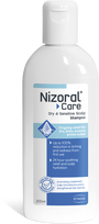 NIZORAL Care Sausajai Un Jutīgajai Galvas Ādai — Dry & Sensitive Scalp Šampūns, 200 ml