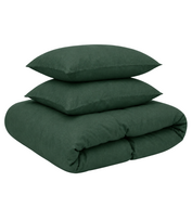 Lininė patalynė „Linen Dark Green“ (150x200 cm)