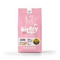 Ėdalas šunims Bitesy Platinum Dual Protein su lašiša/dorada, 3kg, 9mm