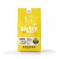 Ėdalas šunims Bitesy Platinum Dual Protein su paukštiena/kardžuve, 3kg, 13mm