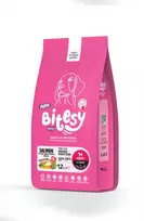 Ėdalas šunims Bitesy Platinum Monoprotein Puppy su lašiša/batatais, 12kg, 9mm
