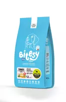 Ėdalas šunims Bitesy Platinum Monoprotein su kalakutiena/batatais, 12kg, 13mm