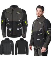 Motociklininko striukė W-TEC Daimick - Juoda ir pilka