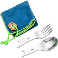 Šaukšto ir šakutės priedas Opinel Picnic Plus peiliui