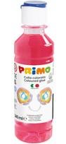 Spalvoti skaidrūs klijai PRIMO, fluorescencinės rožinės spalvos, 240 ml