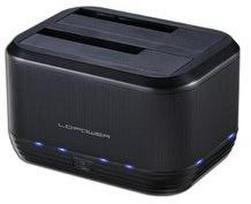 Prijungimo stotis LC-Power 2,5 "/ 3,5" SATA - USB 3.2 Gen 1 (LC-DOCK -U3-III)