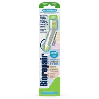BIOREPAIR Junior Medium Soft zobu birste bērniem (6-12 gadi), kompaktā, 1 gab.