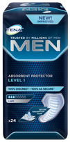 TENA Men Level 1 uroloģiskie ieliktņi 24 gabali