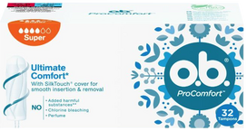 O.B. Super ProComfort tamponi, 32 gab.