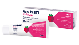 KIN Fluor Calcium zobu pasta bērniem, 75 ml