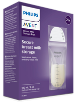 PHILIPS Avent krūts piena uzglabāšanas maisiņi 180 ml, 25 gab.
