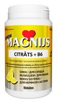VITABALANS B6 + Magnija Citrāts 375 mg Košļājamās tabletes, 100 gab.
