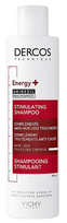 DERCOS Energy+ šampūns VICHY, 200 ml - pret matu izkrišanu