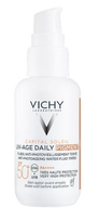 VICHY Capital Soleil UV-Age SPF 50+ tinted fluīds dienas aizsardzībai, 40 ml