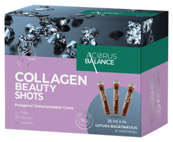 ACORUS BALANCE Kolagēna skaistuma šoti 14 ampulas pa 25 ml