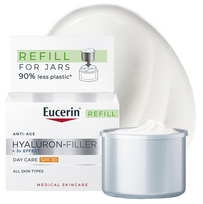 EUCERIN Hyaluron Filler + 3x Effect SPF 30 sejas krēms refill 30 ml