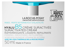 LA ROCHE-POSAY Hyalu B5 sejas krēms, 50 ml - Uzpildes iepakojums