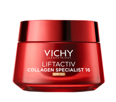 VICHY Liftactiv Collagen Specialist 16 Krēms SPF 50, 50 ml Uzpildes iepakojums