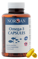 NORSAN Omega-3, 120 kapsulas