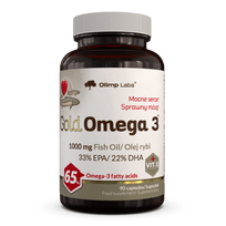 OLIMP LABS Gold Omega-3 — 1001 90 kapsula iepakojums