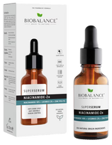 BIOBALANCE Super serums ar niacinamīdu un cinku, 30 ml