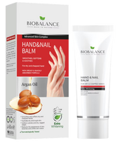 BIOBALANCE Krēms ar Argāna Eļļu - Roka un Nagu Aprūpe, 60 ml