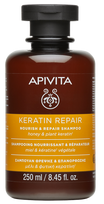 APIVITA Keratin Repair Nourish & Repair šampūns, 250 ml