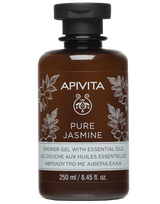 APIVITA Jasmīna dušas želeja ar ēteriskajām eļļām Pure Jasmine, 250 ml