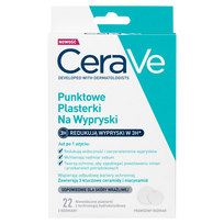 CERAVE Aizsargājošie plāksteri pūtītēm, 22 gab.