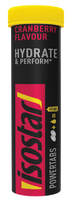 ISOSTAR Powertabs Cranberry Isotonic 12g putojošās tabletes izotoniskam dzērimam, 10 gab.