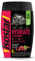 Hydrate & Perform Dzērveņu un sarkanais auglis ISOSTAR pulveris 400 g