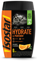 ISOSTAR Orange enerģijas pulveris Hydrate & Perform 400 g