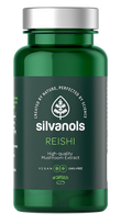 SILVANOLS Reishi 60 kapsulu iepakojums