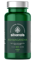 SILVANOLS Ashwagandha 60 kapsulu iepakojums
