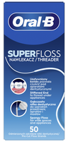 Super Floss zobu diegs ORAL-B, 1 gab.