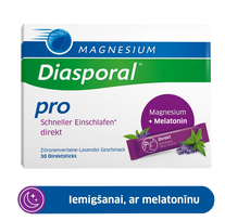 MAGNESIUM Diasporal Pro Direkts – 30 paciņas miegam