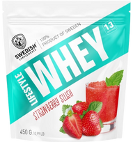 Lifestyle Whey Strawberry Slush pulveris 450 g no Swedish Supplements